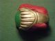 Near Eastern Hand Crafted Solid Silver Ring Malachite Stone 1700 - 1900 Near Eastern photo 1