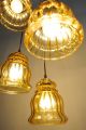 Rare 50s 60s 5 Light Spider Pendant Ceiling Lamp Chandelier Brass Luxus Rispal Lamps photo 3
