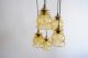Rare 50s 60s 5 Light Spider Pendant Ceiling Lamp Chandelier Brass Luxus Rispal Lamps photo 7