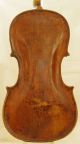 Antique Italian Labelled Violin Francesco Bresa Milano 1713 Grafted Scroll String photo 1