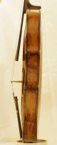 Antique Italian Labelled Violin Francesco Bresa Milano 1713 Grafted Scroll String photo 2