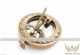 Nautical Maritime West London Stempunk Brass Sundial Compass Push Button Pirate Compasses photo 2