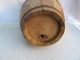 Very Rare Antique Old Hand Carved Painted Wooden Canteen Flask Keg Primitives photo 4