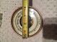 Antique German Brass Desk Or Shelf Barometer - Barometers photo 2