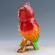 Chinese Collectable Cloisonne Inlaid Rhinestone Handwork Owl Statue D1436 Birds photo 5
