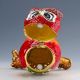 Chinese Collectable Cloisonne Inlaid Rhinestone Handwork Owl Statue D1436 Birds photo 7