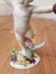Ilmenau,  Metzler & Ortloff Figurine Child With Fruit Germany Matt Finish Figurines photo 6