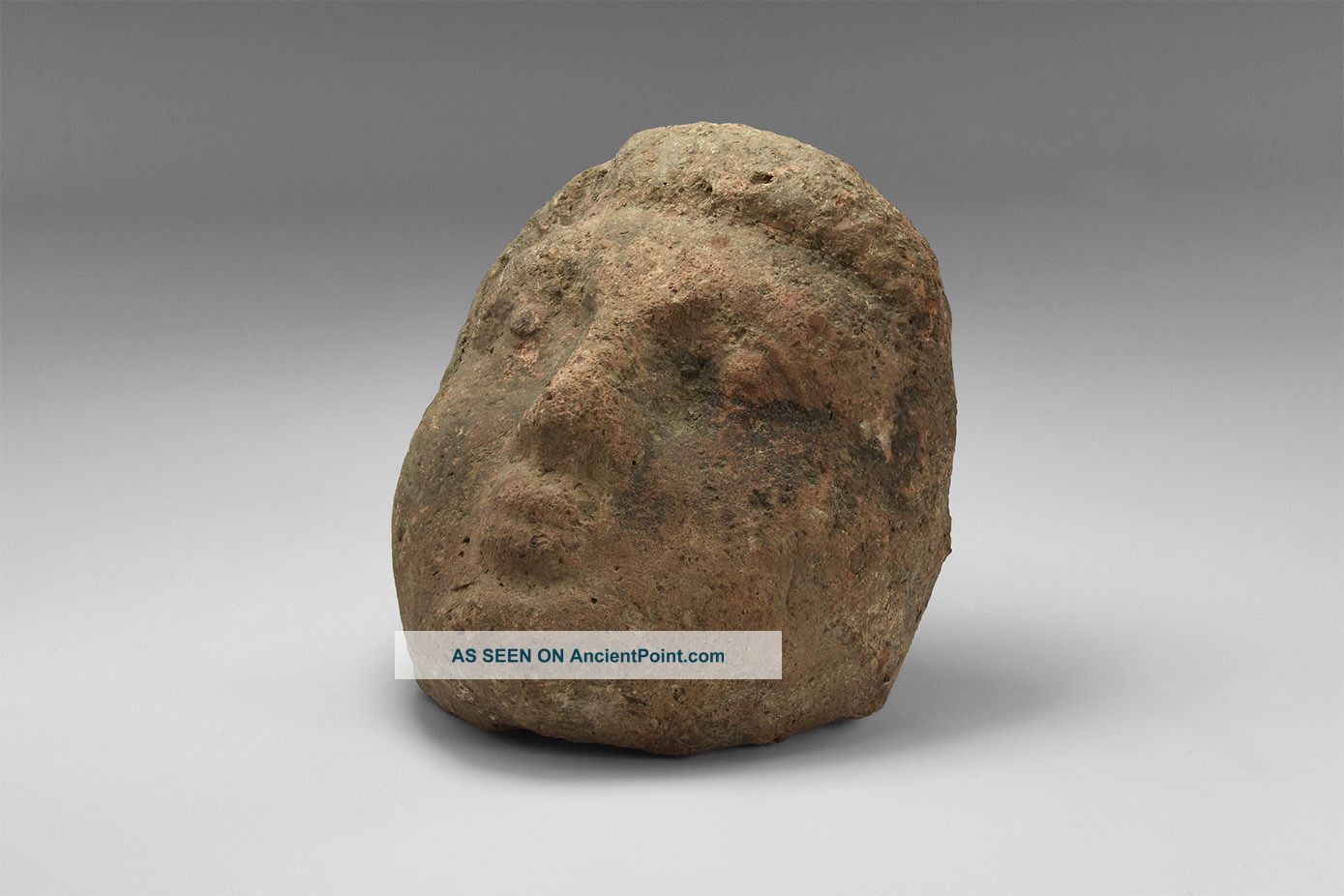 Large Roman Ceramic Young Female Head 1st - 3rd Century Ad Roman photo