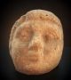 Large Roman Ceramic Young Female Head 1st - 3rd Century Ad Roman photo 1