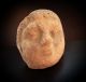 Large Roman Ceramic Young Female Head 1st - 3rd Century Ad Roman photo 3