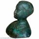 Very Rare Egyptian Sculpted Bronze Negro Young Men Bust Circa 200 Bc Roman photo 1