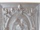 Vintage French Cast Iron Stove Plate - Dietrich Niederbron France - 16x22 Cm Stoves photo 1