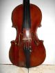 Vintage Old Antique 1800s 1 Pc Back Full Size Violin - String photo 4