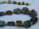 Ancient Fragment Glass Beads Strand Roman 200 Bc Ml1267 Roman photo 2