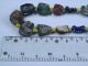 Ancient Fragment Glass Beads Strand Roman 200 Bc Ml1267 Roman photo 3