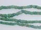 String Roman Green Coloured Glass Beads Circa 100 - 400 A.  D. Roman photo 5