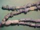 String Of Roman Blue Coloured Glass Beads Circa 100 - 400 A.  D. Roman photo 3