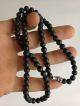 Chinese Natural Bian Stone Care Radiation Bead Necklace O96 Necklaces & Pendants photo 1