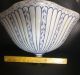 Vintage Blue & White Wall Pocket Planter Hand Painted Ceramic Italy Planters photo 5