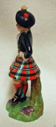 Vintage Radnor Bone China England Wee Laddie Macgregor Scottish Dancer Figurine Figurines photo 3