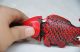 Exquisite Chinese Red Coral Hand Carved Fish Snuff Bottle Snuff Bottles photo 6