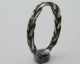 Ancient Viking Period Twisted Silver Knotted Ring Scandinavian Jewelry 1100 Ad Scandinavian photo 2