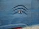 Antique Old Wooden Painted Humpback Whale Weathervane From Gloucester,  Ma 50 
