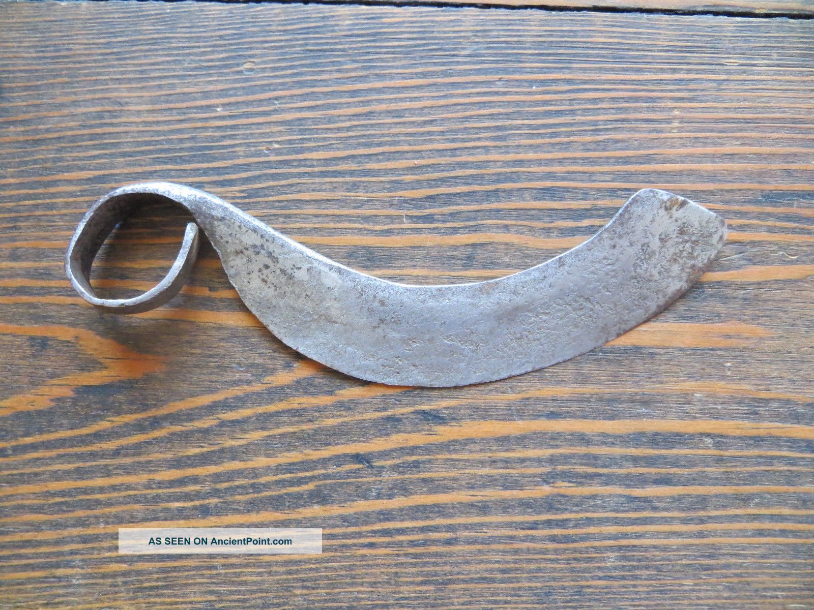 Authentic Antique Turkana Tribe Of Kenya Finger Knife Weapon Iron Blade Other African Antiques photo