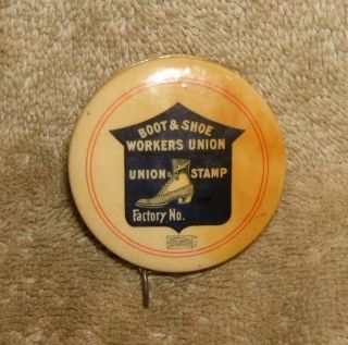 Early 1900 ' S Advertising Sewing Tape Measure Boot & Shoe Worker ' S Union photo