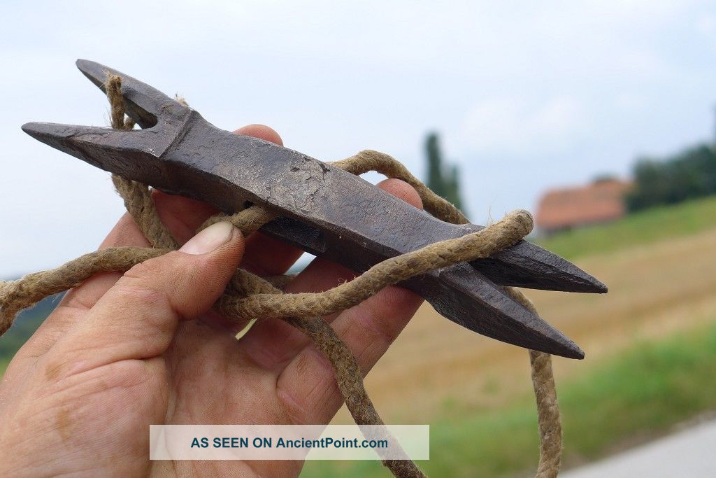 Antique Ketzergabel,  Kinngabel,  Rare Torture,  Medieval,  Chin Fork,  Heretic Fork Primitives photo
