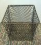 Antique Primitive - Home Decor - Wire Basket - Square - Industrial Container - Holder Primitives photo 1