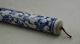 Collectible Old Handwork Blue And White Porcelain Painted Flower Usable Flute Other Chinese Antiques photo 5