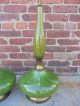 Vintage Mid Century Modern Retro Green Table Lamps Eames Era Mid-Century Modernism photo 2