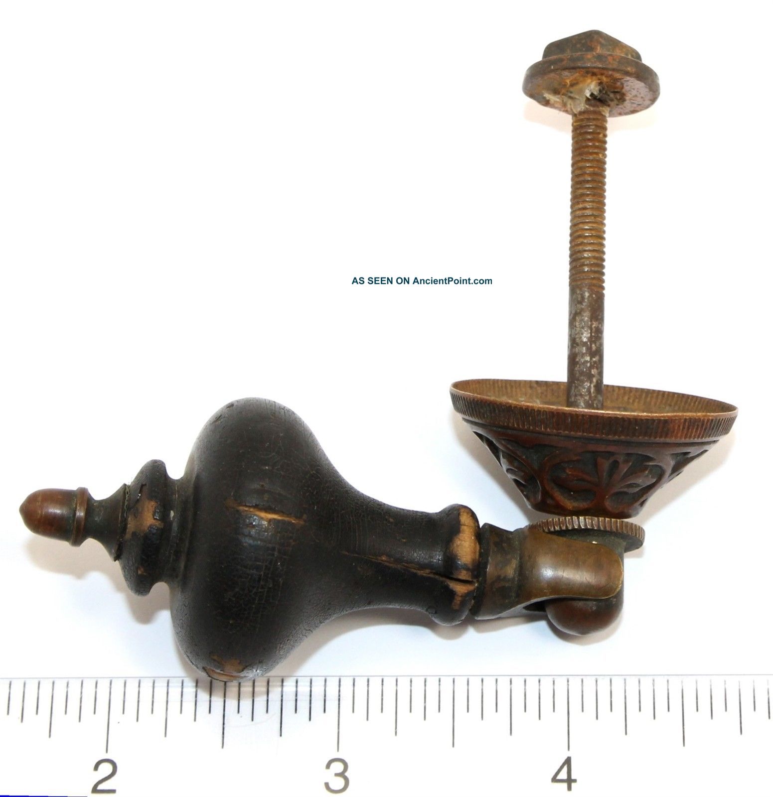 Vintage Teardrop Brass Drawer Pull N425 Drawer Pulls photo