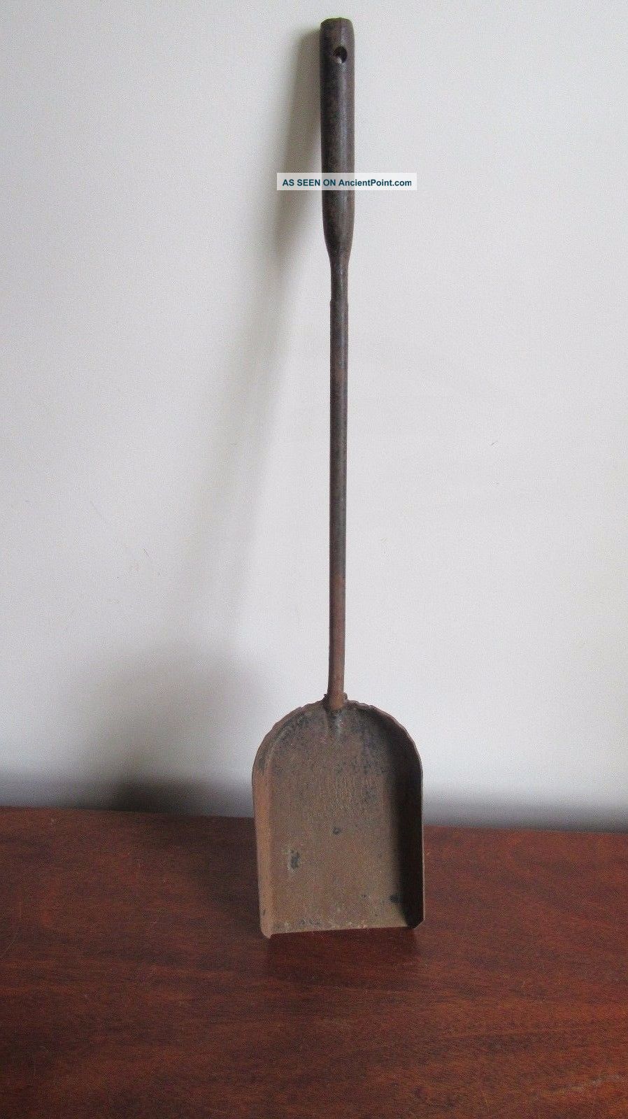 Vintage/antique Neverbreak Fire 24 ' Iron Shovel - Fireplace/ Stove Tool,  1926 Hearth Ware photo