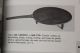 Fantastic Late 17th C Pilgrim Period Cast Iron Footed Griddle Fluted Handle Primitives photo 11
