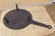 Fantastic Late 17th C Pilgrim Period Cast Iron Footed Griddle Fluted Handle Primitives photo 8