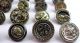 60 Antique & Vintage Small/medium Metal Picture Buttons - With Low Starting Bid Buttons photo 3
