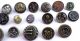 60 Antique & Vintage Small/medium Metal Picture Buttons - With Low Starting Bid Buttons photo 5