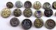 60 Antique & Vintage Small/medium Metal Picture Buttons - With Low Starting Bid Buttons photo 6