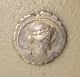 42 Bc P.  Clodius M.  F.  Apollo/diana Ancient Roman Republic Silver Denarius Vf Roman photo 1
