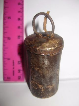 Antique Primitive Goat/sheep Bell photo