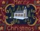 Merry Christmas Primitive Hand Hooked Rug Primitives photo 1