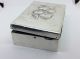 1904 William Comyns Solid Silver Reynolds Angles Jewellery Box A/f Boxes photo 3