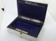 1904 William Comyns Solid Silver Reynolds Angles Jewellery Box A/f Boxes photo 5
