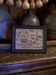 Early Inspired 1802 I Give Thanks Sampler (lb) Primitives photo 6