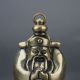 Chinese Brass Handwork Carved God Of Wealth Snuff Bottle Z502 Snuff Bottles photo 1