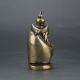 Chinese Brass Handwork Carved God Of Wealth Snuff Bottle Z502 Snuff Bottles photo 5