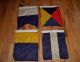 1950s Sterling Yachting Wool Signal Flags Letters A,  J,  K,  Z And Beauties Other Maritime Antiques photo 4