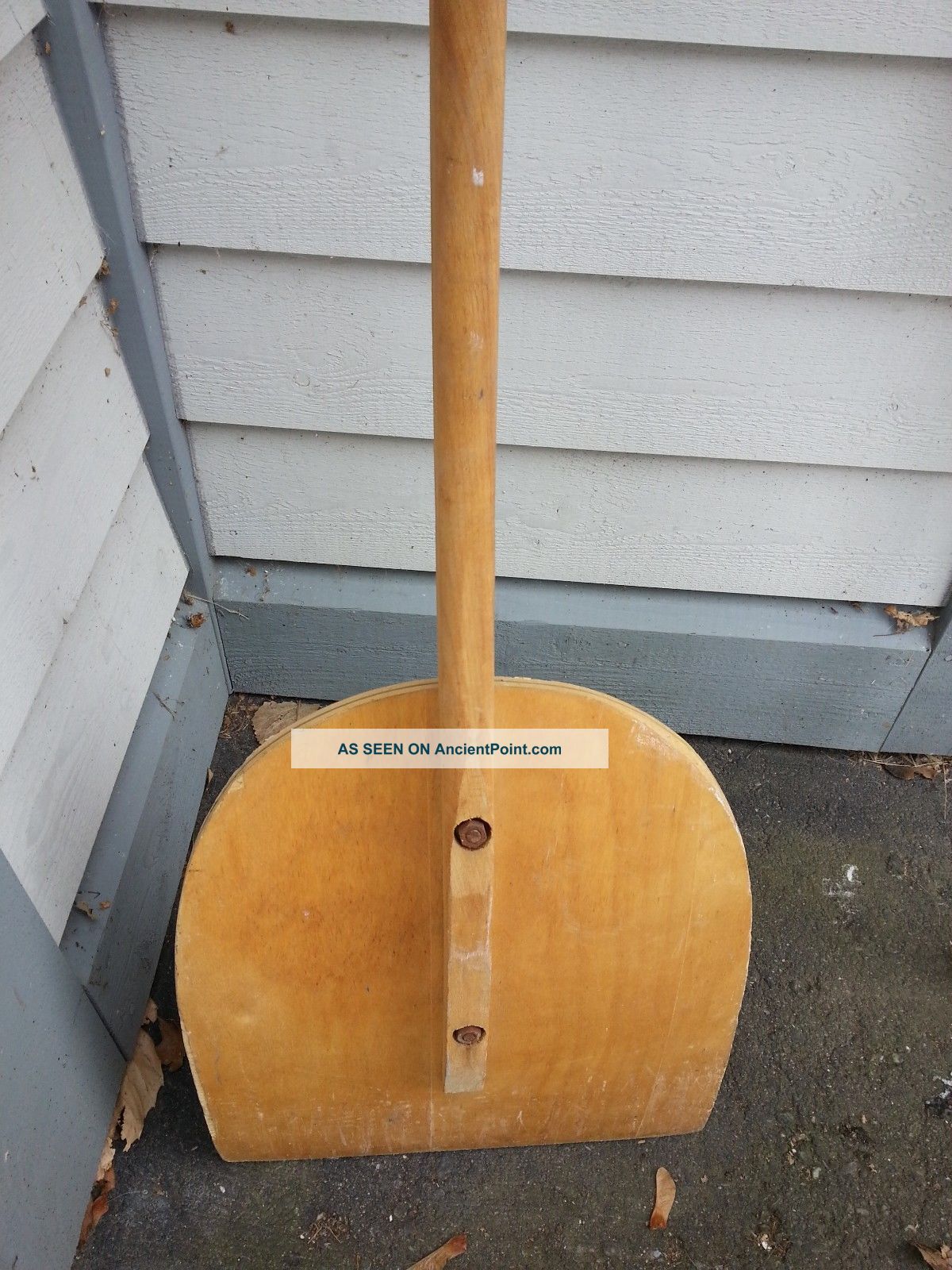 Old Wooden Snow Grain Shovel 53 " Long Farm Country Tool